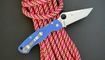 Туристический нож Spyderco Paramilitary 2 Exclusive Tanto blue интернет магазин