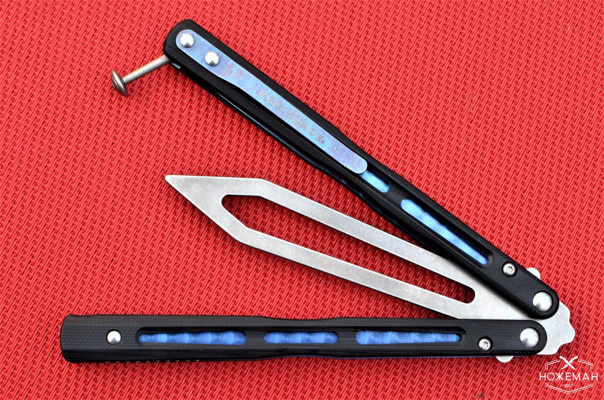 Балисонг Benchmade 51 Flytanium Zenith Trainer Blade. Цена, купить ...