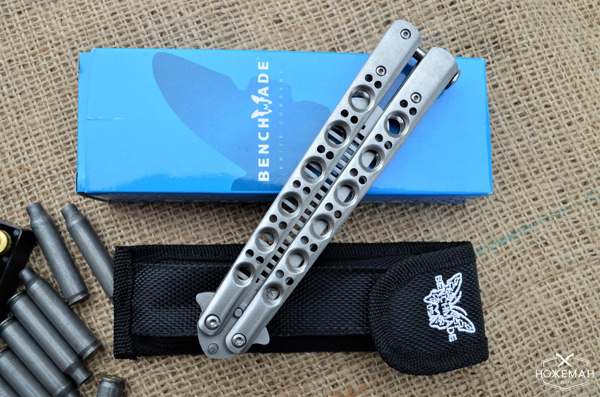 Тренировочный нож бабочка Benchmade 41 с расческой купить в интернет ...