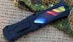 frontalnyy nozh microtech combat troodon rainbow foto