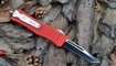 Выкидной нож Microtech Combat Troodon tanto red