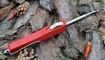 Выкидной нож Microtech Combat Troodon tanto red в Украине