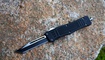 Выкидной нож Microtech Combat Troodon tanto black