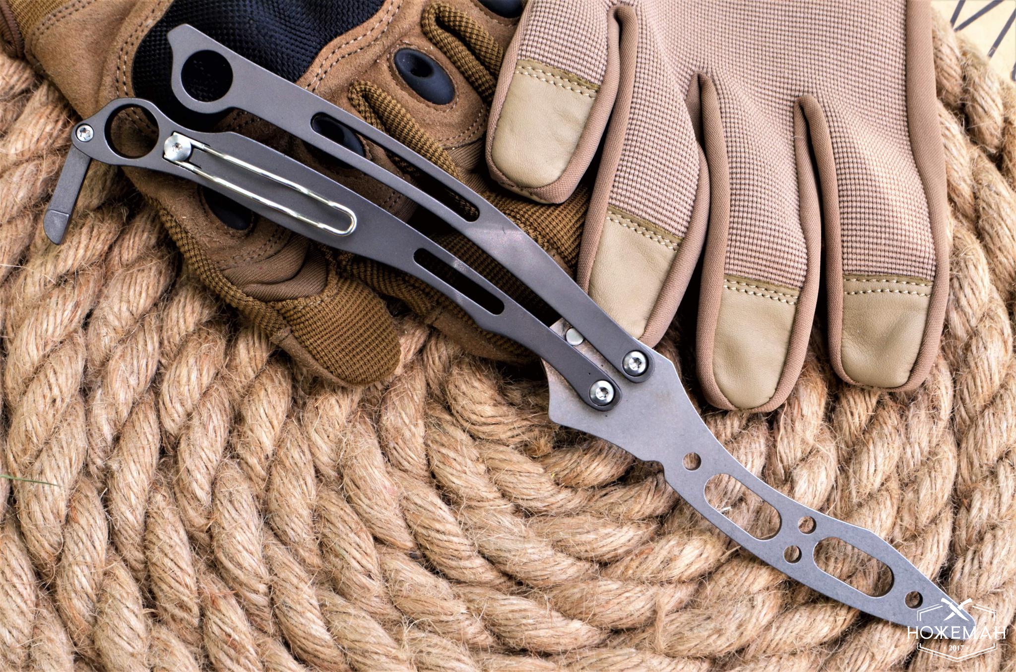 Тренировочный нож бабочка Spyderco Szabofly - купить реплику в Украине ...
