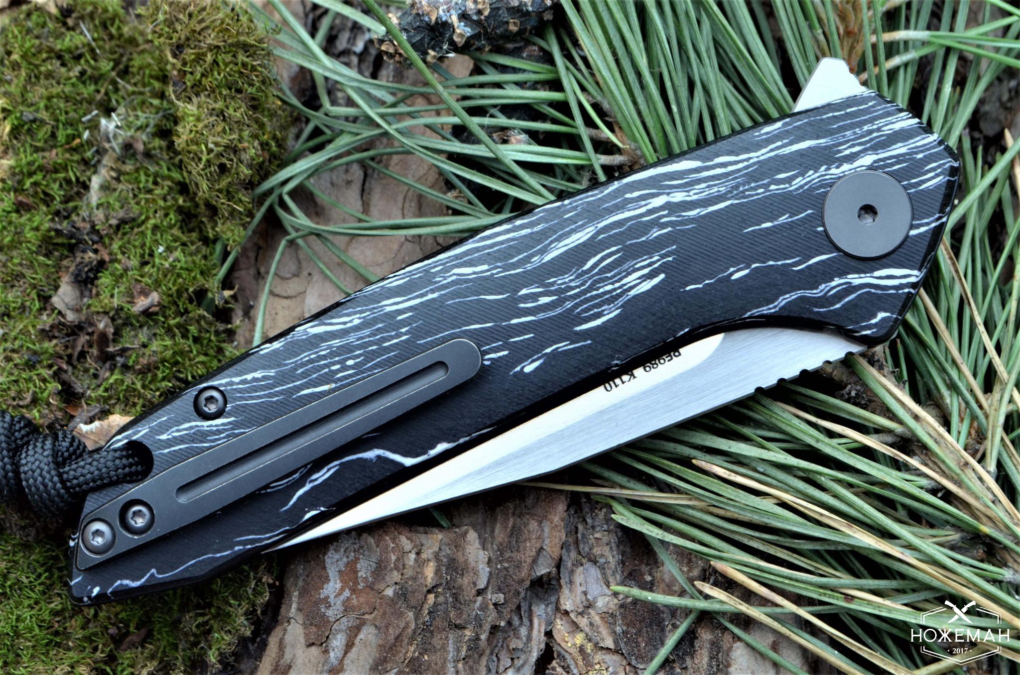 Складной нож Petrified Fish PF-989 W. Цена, купить складной нож ...