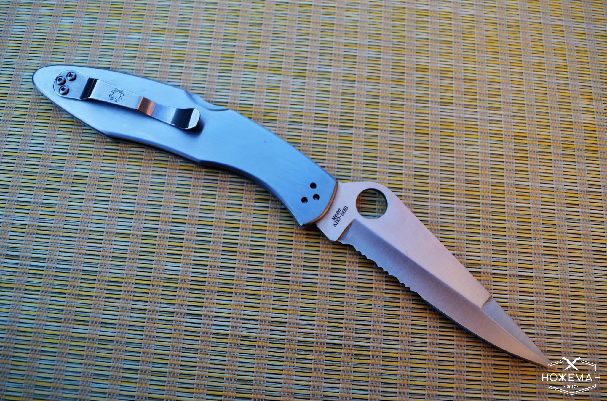 Купить Складной нож Spyderco Police Serrated C07HS в Украине - доставка ...