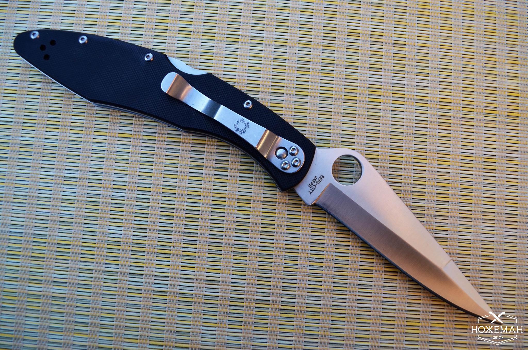 Нож складной Spyderco Police G10 реплика - купить в Украине