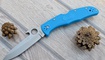 Нож Spyderco Endura 4 Emerson Wave C10 blue