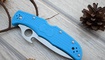 Нож Spyderco Endura 4 Emerson Wave C10 blue5