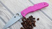 Нож Spyderco Endura 4 Emerson Wave C10 pink