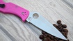 Нож Spyderco Endura 4 Emerson Wave C10 pink5