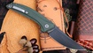 Petrified Fish PFP05 Deepsea Green Micarta купить