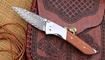 Kizer Spitfire Damascus Mkuruti Wood
