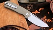 Petrified Fish PFP01 Beluga Khaki Micarta купить