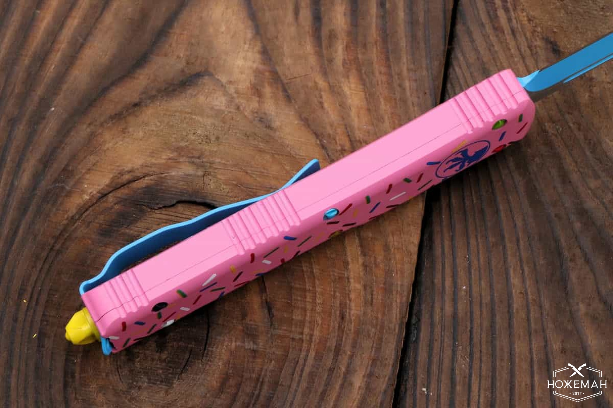 Microtech Exclusive Dessert Warrior Ultratech S/E OTF Donut Pink купить ...