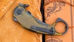 Керамбит Kubey Jaw Pikal Black Ultem KU440E Кривой Рог