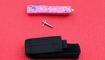 Фронтальный нож Microtech Dessert Warrior Ultratech Donut Pink Тернополь