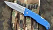 Складной нож Cold Steel Pro Lite Clip Point 20NSC синий Ровно