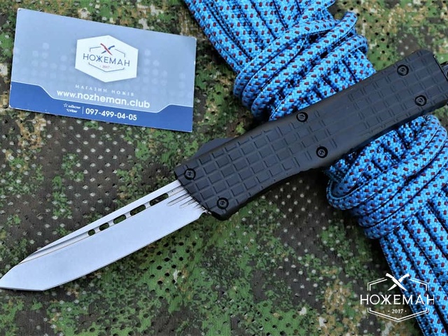 Автоматический нож Microtech Signature Series Combat Troodon Delta Tanto