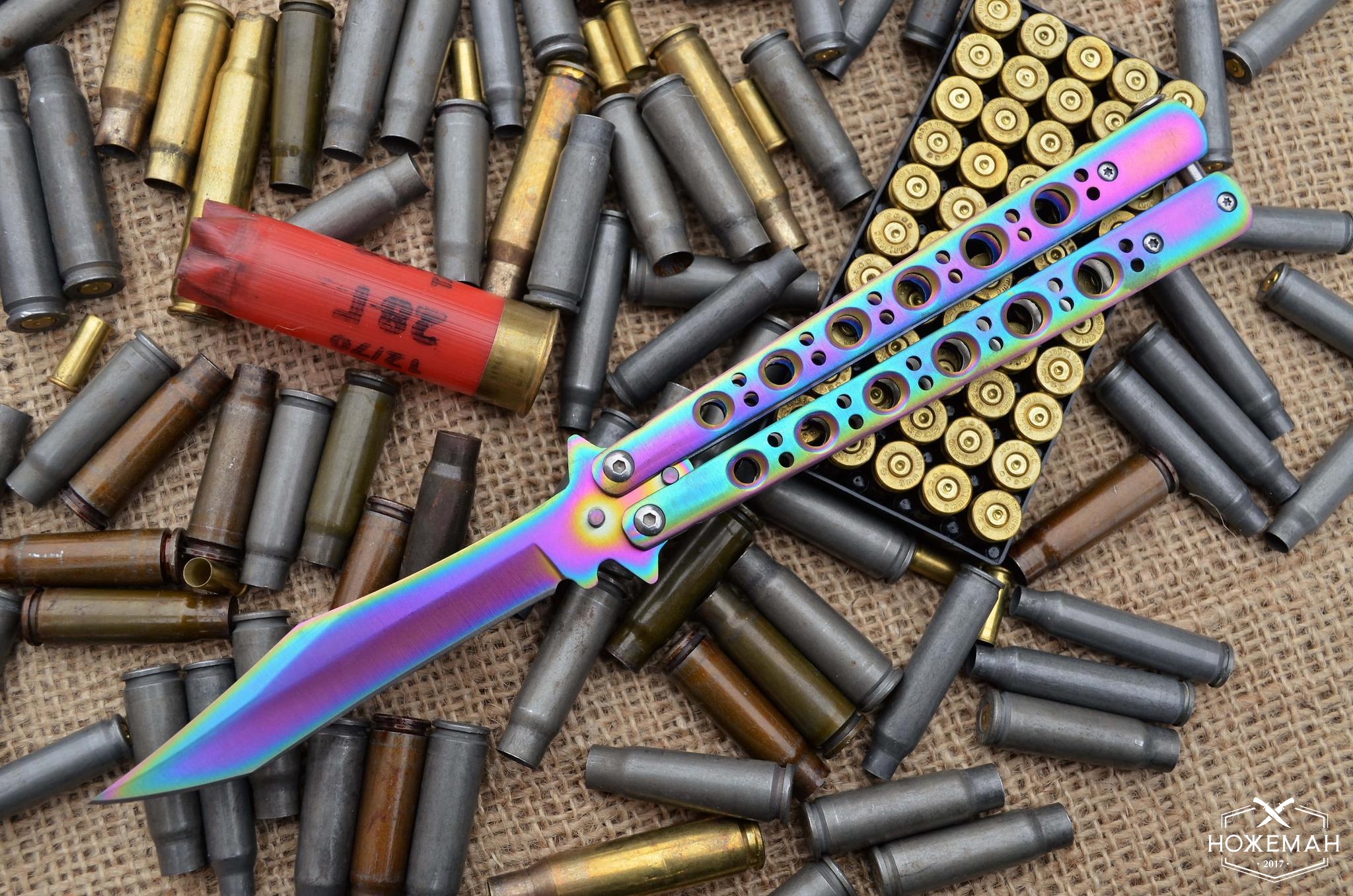 Складной нож кс го бабочка градиент из CS GO - купить нож копия из игры ...
