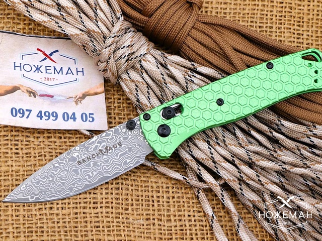 Benchmade Bugout 535 Green Aluminum