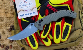 Benchmade Mini Bedlam Axis Lock Green