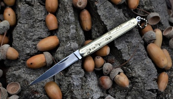 Брелковый нож на ключи Bamboo