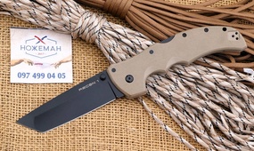 Cold Steel Recon 1 Tanto Lockback Knife FDE G-10
