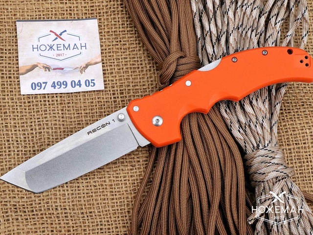 Cold Steel Recon 1 Tanto Orange G-10