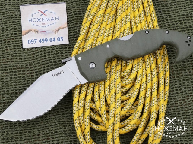 Cold Steel Spartan Kopis Tri-Ad Lockback Knife