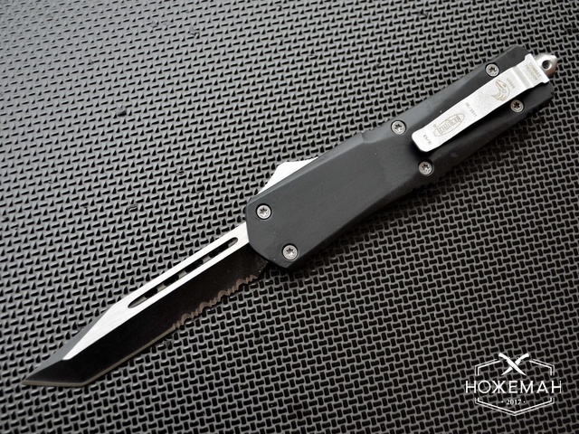 Фронтальный нож Microtech Combat Troodon OTF tanto