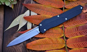 Фронтальный нож Microtech Cypher Automatic