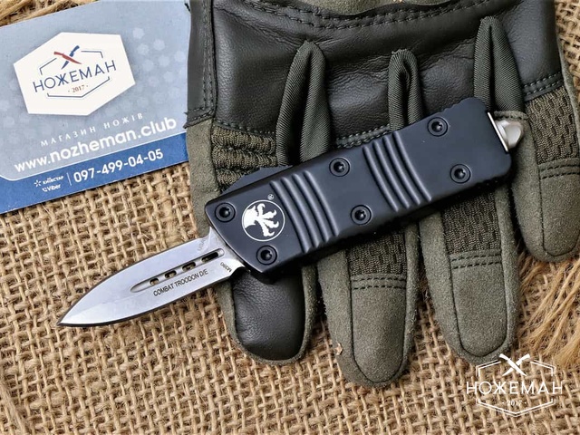 Фронтальный нож Microtech Troodon Mini