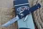 Фронтальный нож Microtech Ultratech Hellhound Tanto