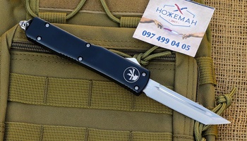 Фронтальный нож Microtech UTX-85 Tanto Double Action