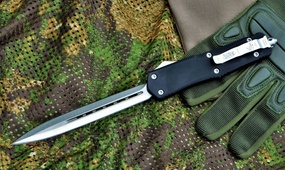 Фронтальный нож Microtech Venomtech