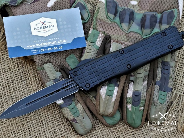 Фронтальный нож Microtech Signature Series Combat Troodon Delta D/E