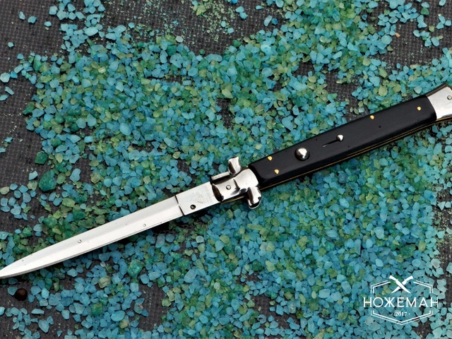 Итальянский нож стилет выкидной AKC 35cm - 14” bayonet blade