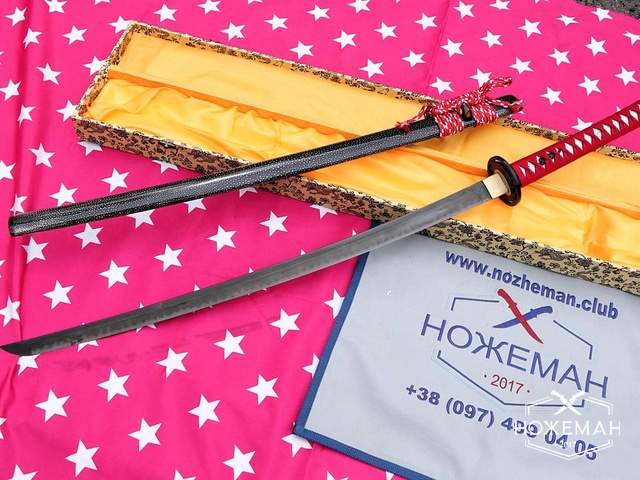 Катана тренировочная с хамоном Midare