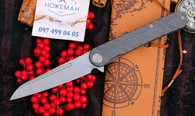 KB Dandy Flame Ti Handle KB247L
