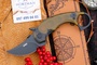 Керамбит Kubey Jaw Pikal Black Ultem KU440E