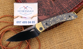 Kizer Mini MoMo Fat Carbon Camo Gold