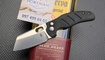 Kizer Mini Sheepdog C01C Button Lock Richlite