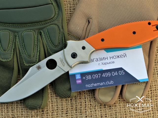 Складной нож Spyderco Schempp Bowie C190