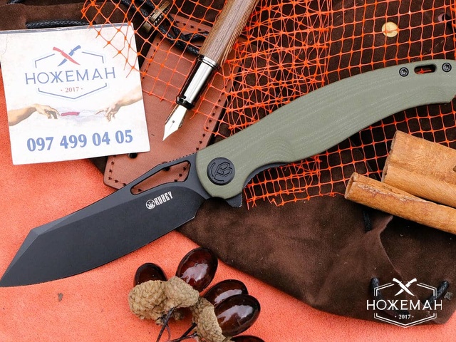 Kubey Drake Black Green KU239B