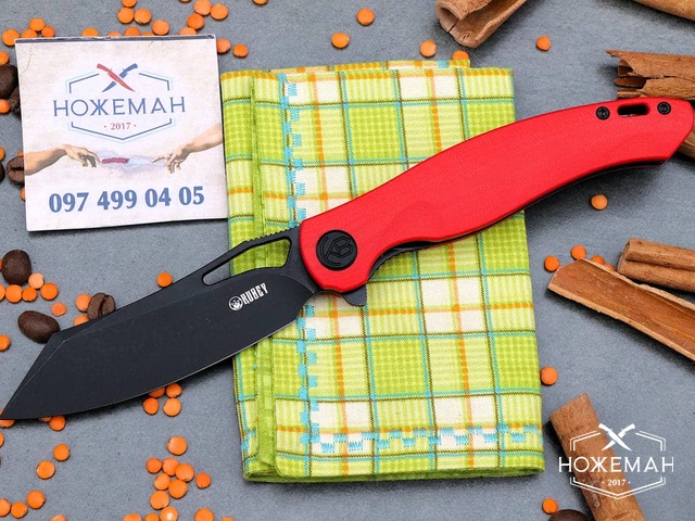 Kubey Drake Red G10 KU239H