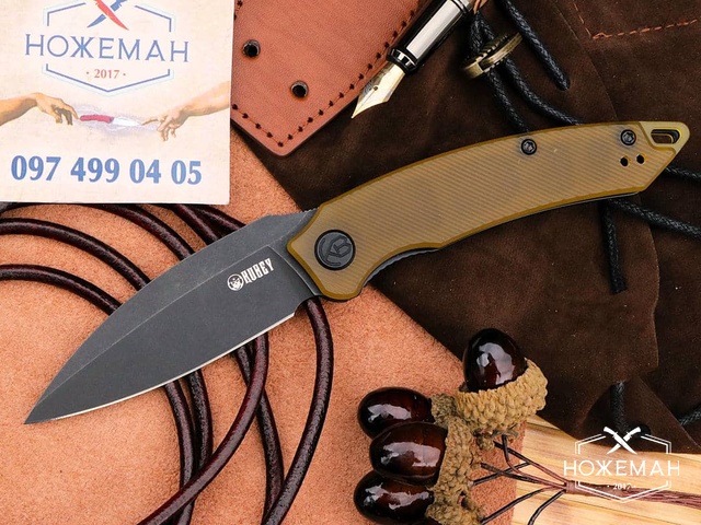 Kubey Leaf Black Ultem KU333H