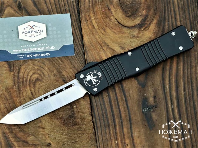 Microtech Combat Troodon Automatic OTF Knife Tanto 144-4