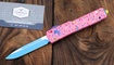 Microtech Exclusive Dessert Warrior Ultratech S/E OTF Donut Pink