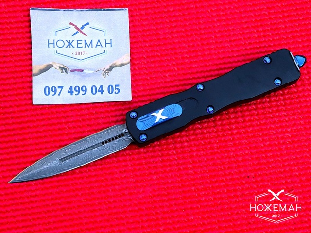 Фронтальный нож Microtech Dirac Delta Signature Series